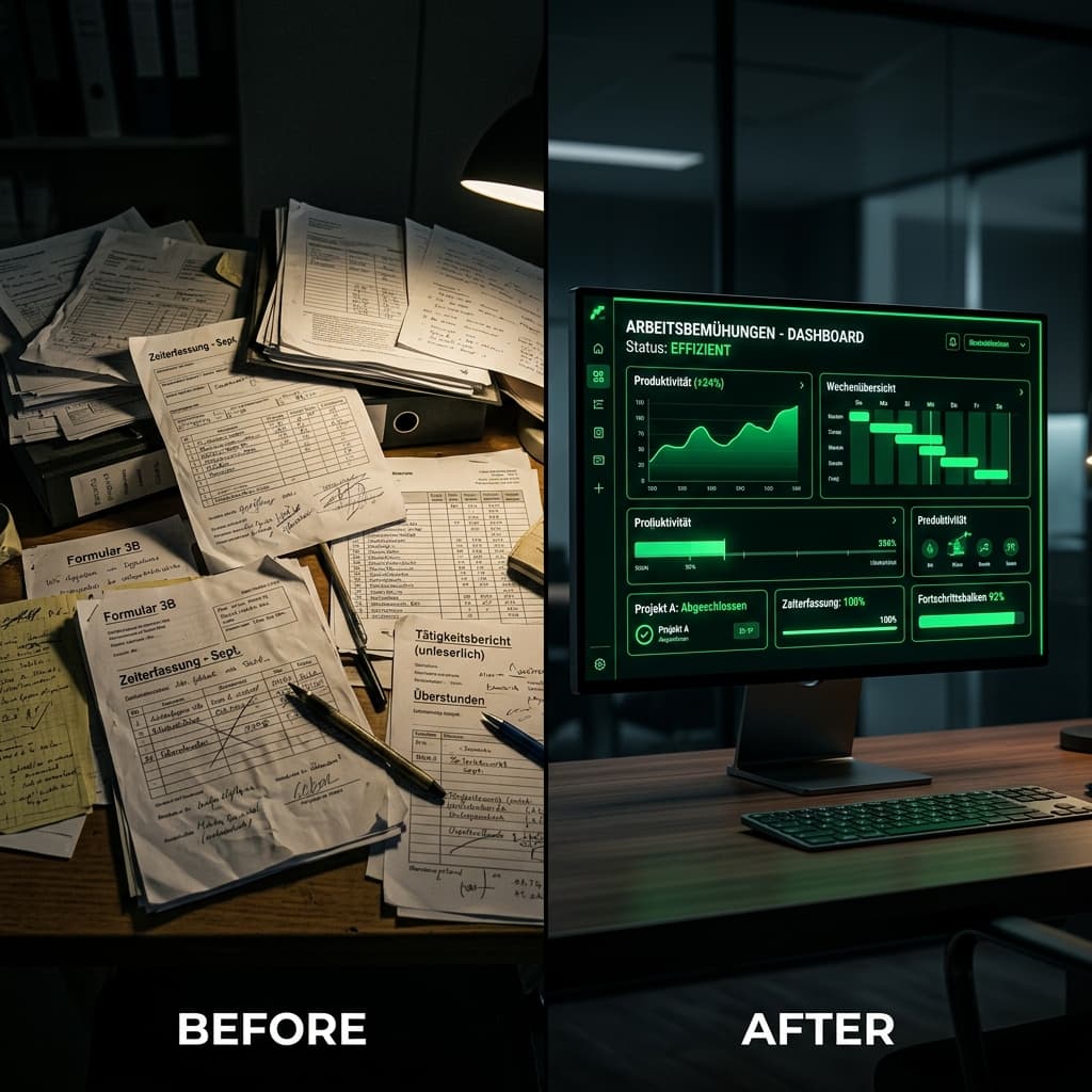 Vergleich: Altes RAV Formular vs. Modernes PARAT System